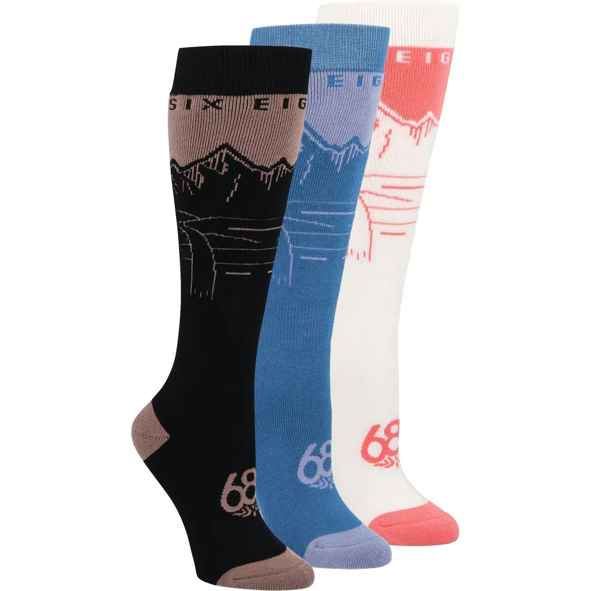 686 Women's Escape Sock - 3 Pack