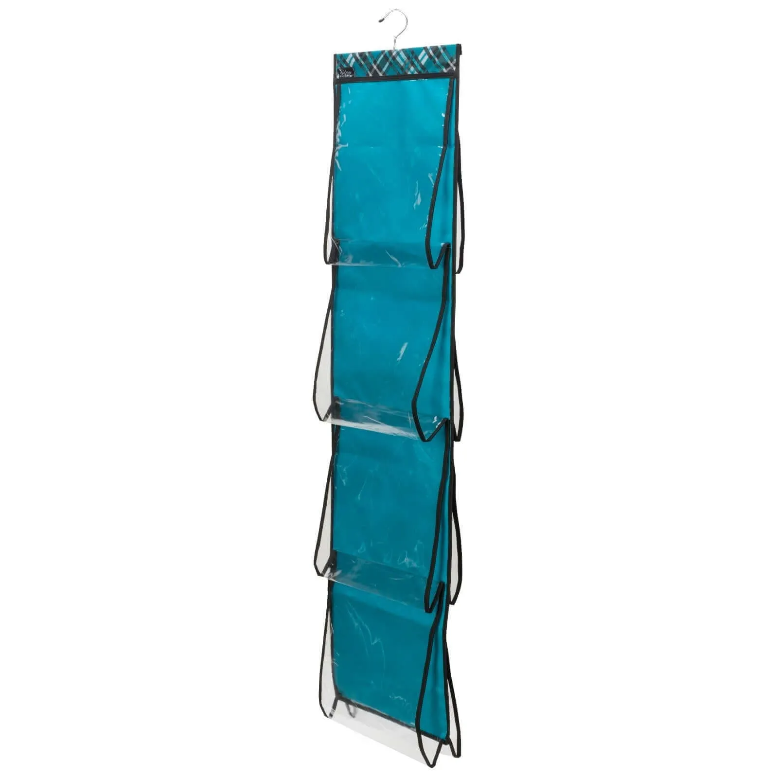 8-Pocket Cubby - Teal Plaid