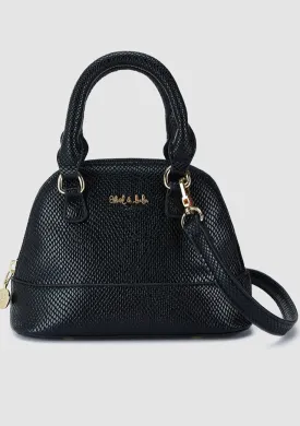 Abel & Lula Bowling Handbag - Black