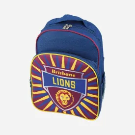 AFL Shield Backpack - Brisbane Lions - Kids Bag - School Back Pack