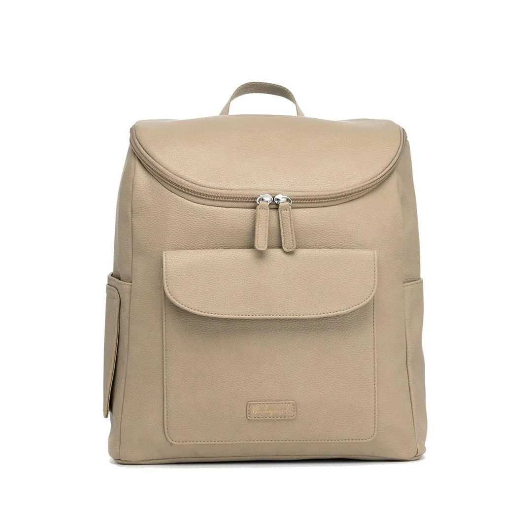 Babymel Lennox Vegan Leather Convertible Backpack - Oat