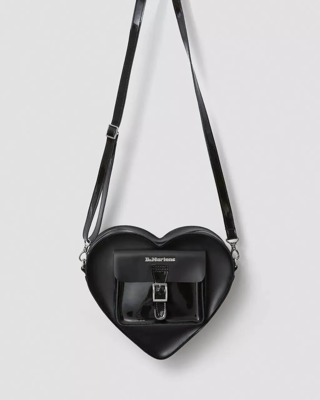 Backpack Dr. Martens Heart Shaped Leather, black