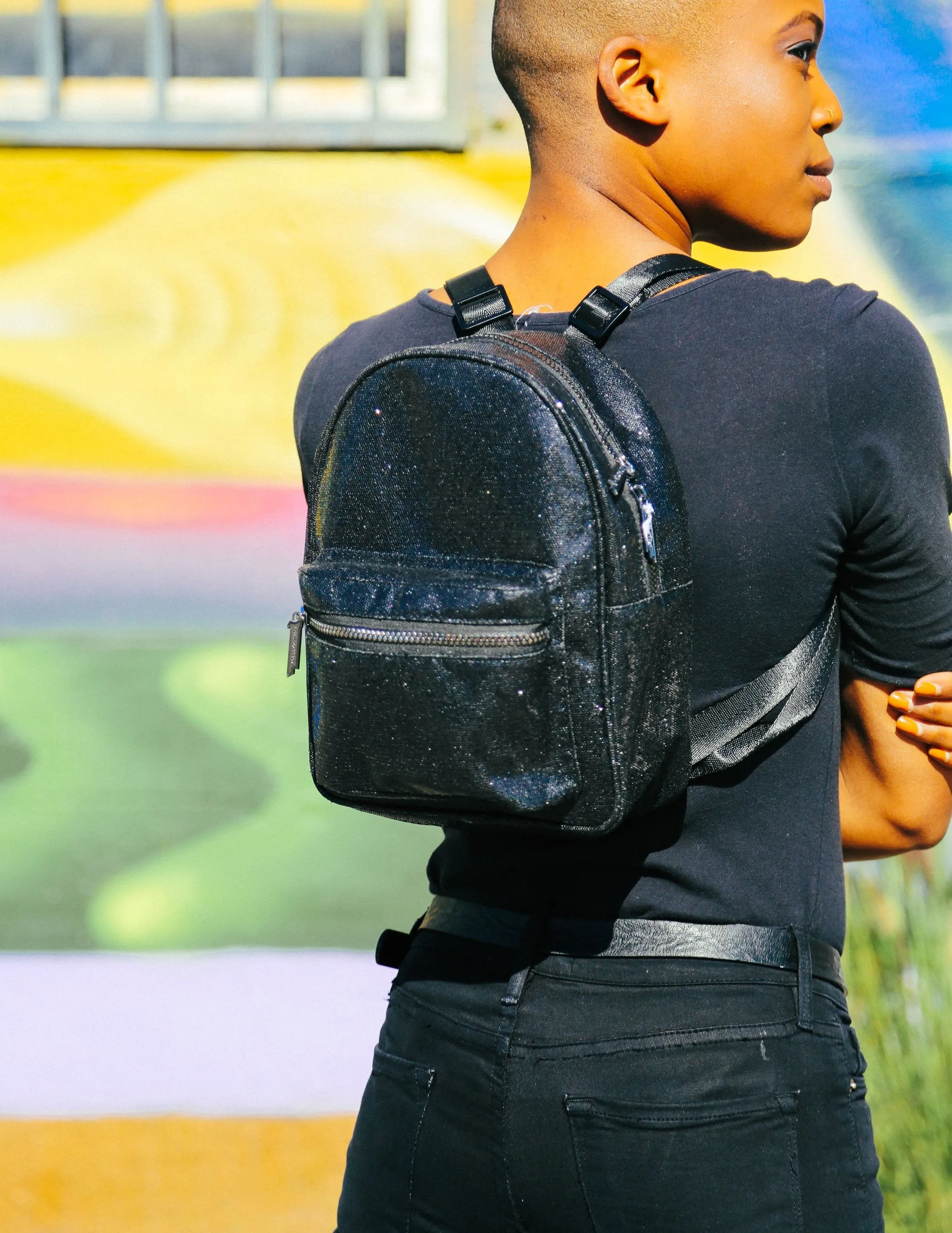 Backpack | MINI |GLAM Black