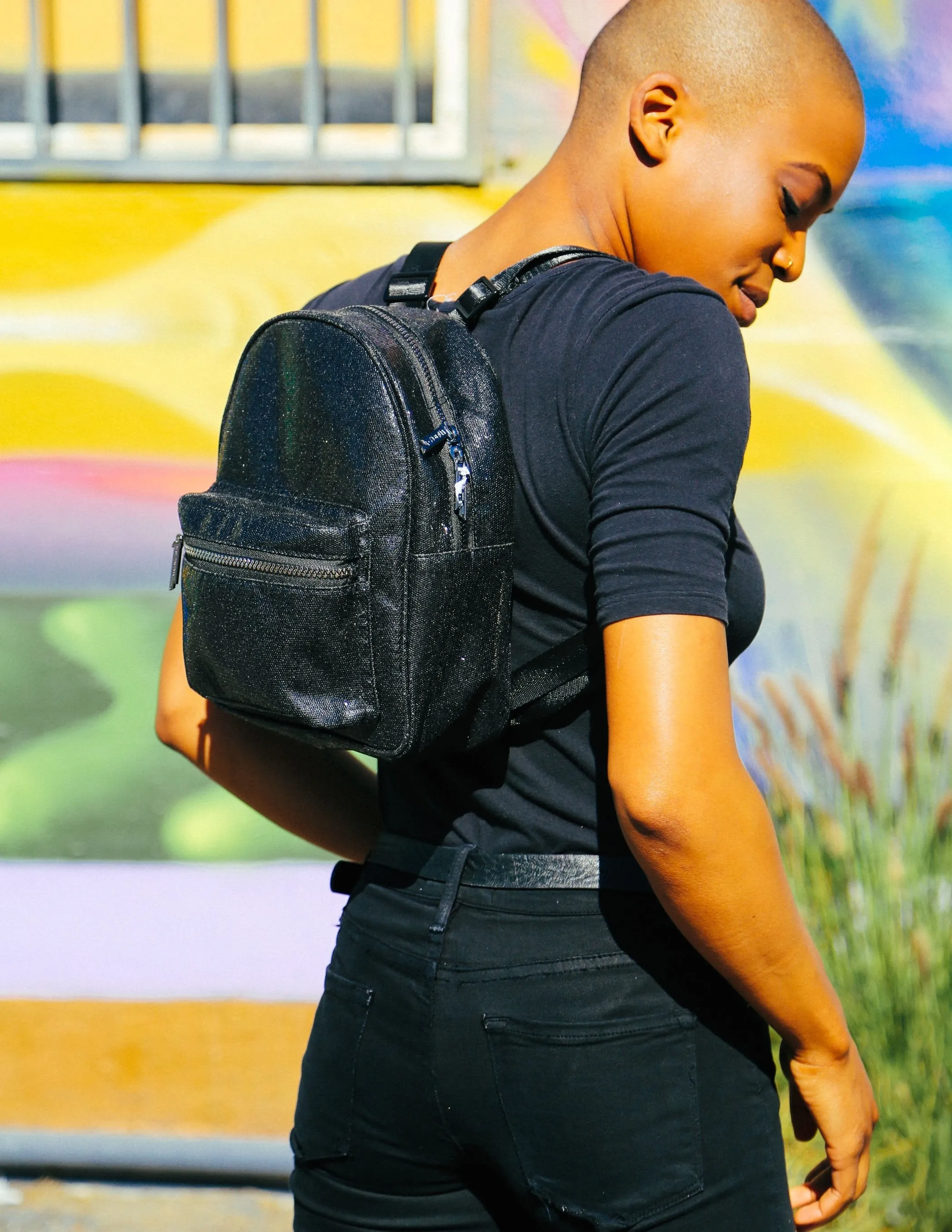 Backpack | MINI |GLAM Black