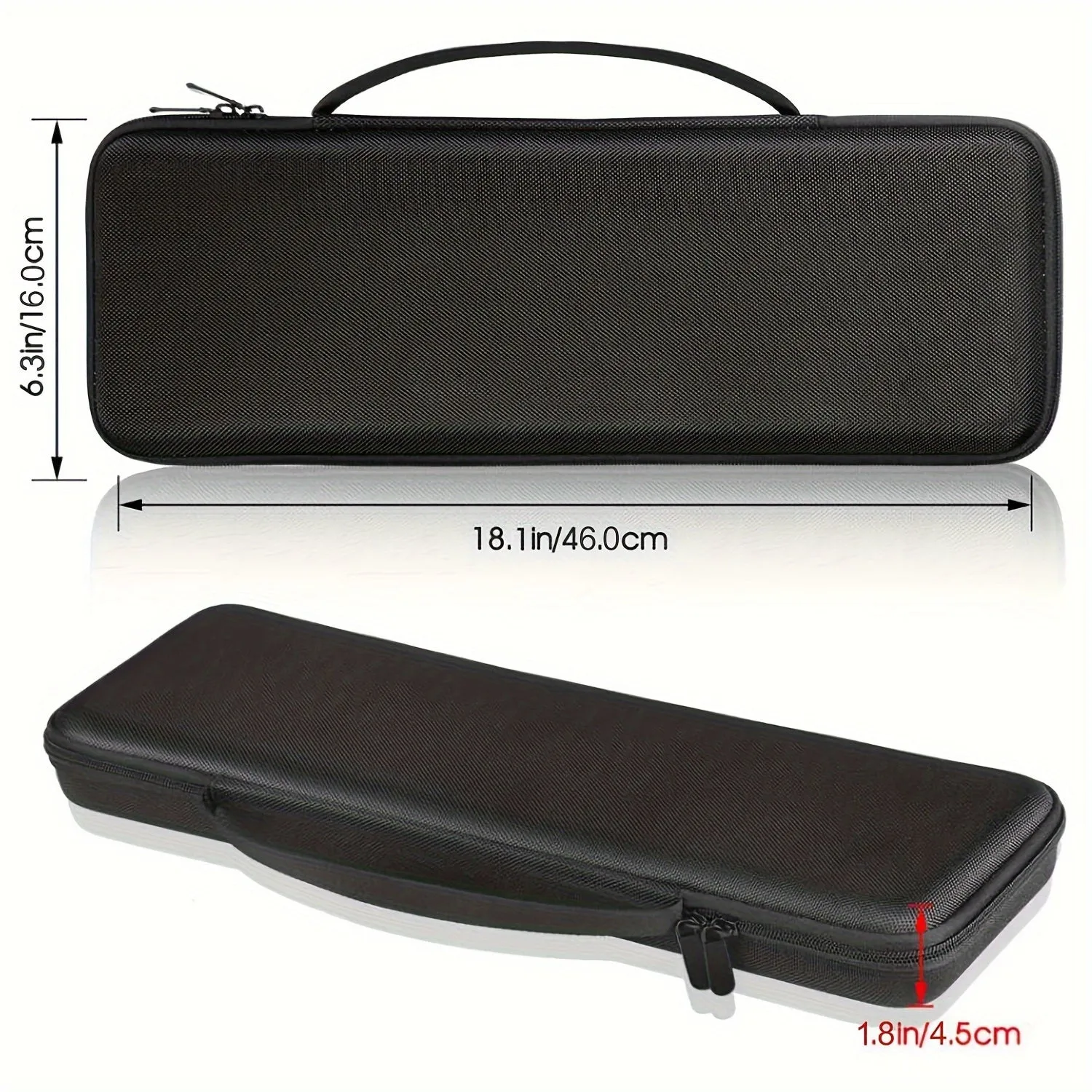 Black Hard Case for Logitech MX Keyboard Protect Your Gear On the Go