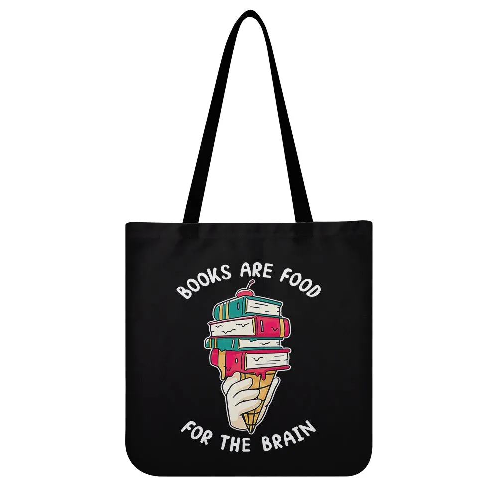 Books Are Food For The Brain Book Lovers Gift TBF376