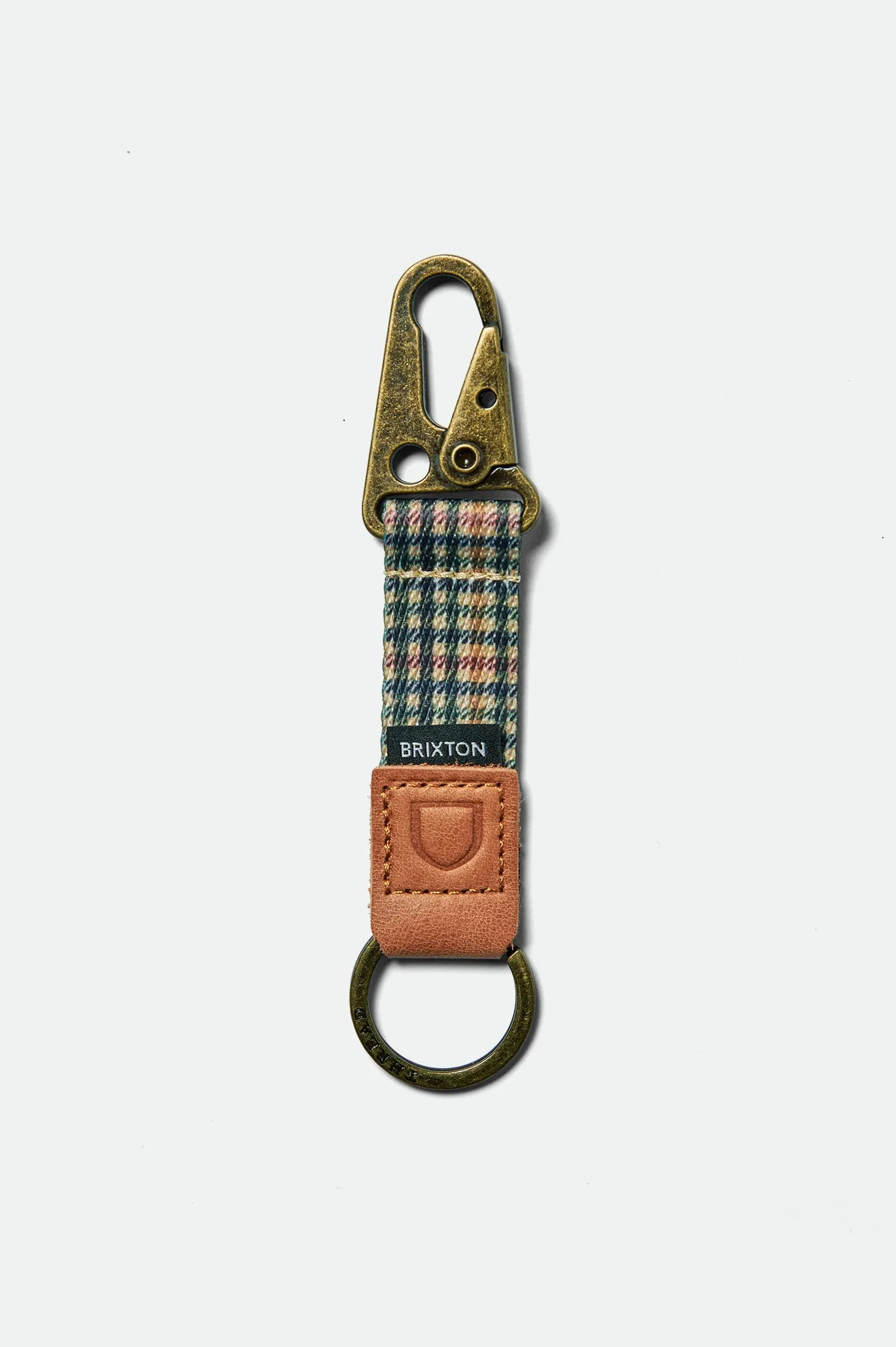 Brixton x Thread Keychain - Cream/Joe Blue