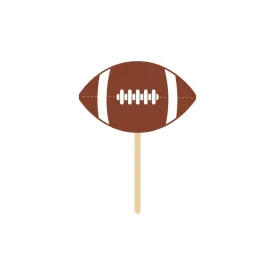 Bulk Pack of 100 Football Wooden Picks