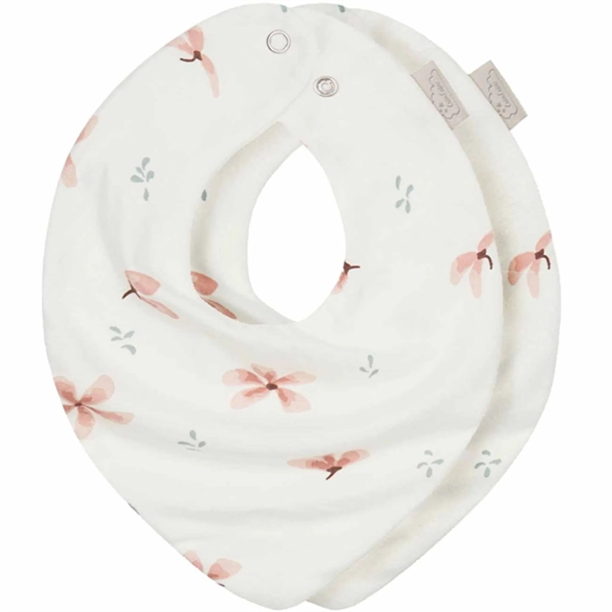 Cam Cam Copenhagen Bandana Bib 2-Pack Windflower Creme