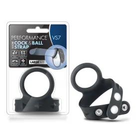 Comfy Silicone Adjustable Strap for Cock & Ball Pleasure