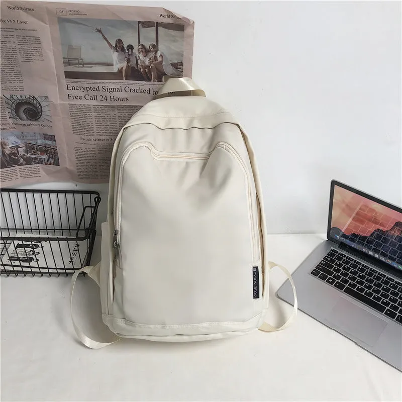 deanwangkt  Schoolbag Men's Ins Korean Harajuku Ulzzang Women's High School and College Student Versatile Large Capacity Travel Backpack Backpack