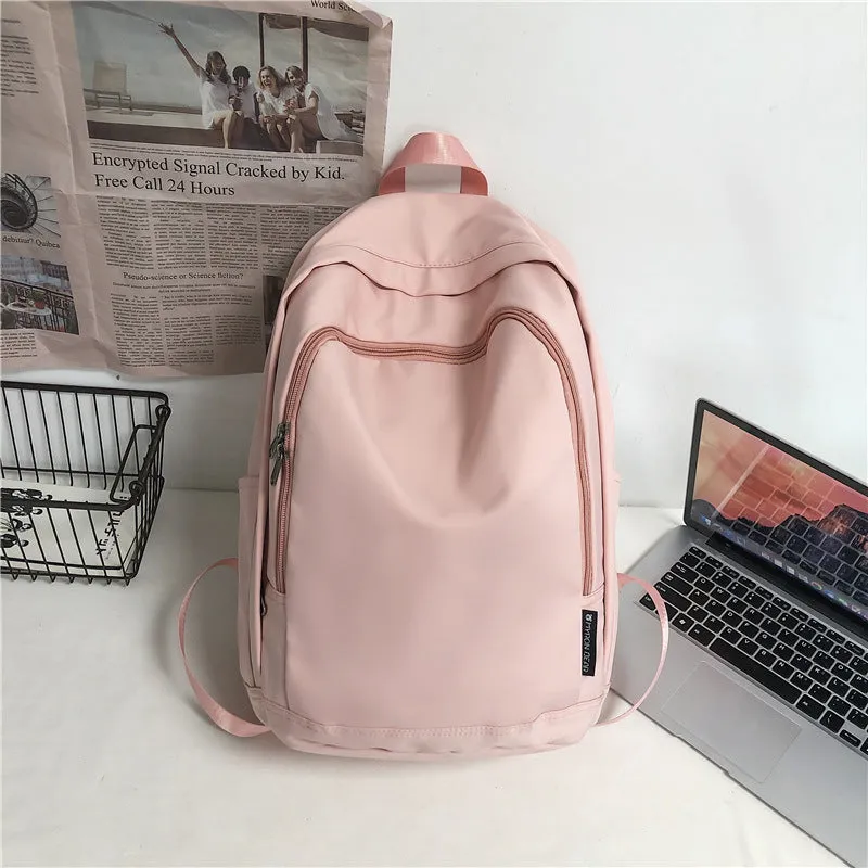 deanwangkt  Schoolbag Men's Ins Korean Harajuku Ulzzang Women's High School and College Student Versatile Large Capacity Travel Backpack Backpack