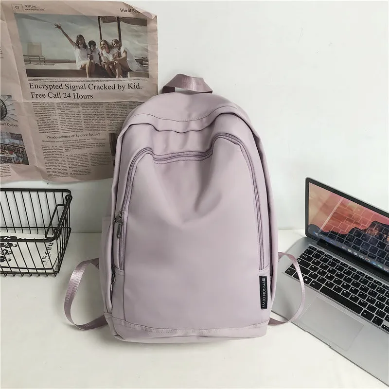 deanwangkt  Schoolbag Men's Ins Korean Harajuku Ulzzang Women's High School and College Student Versatile Large Capacity Travel Backpack Backpack