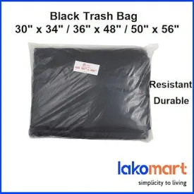 Durable Black Trash Bag Garbage Bag