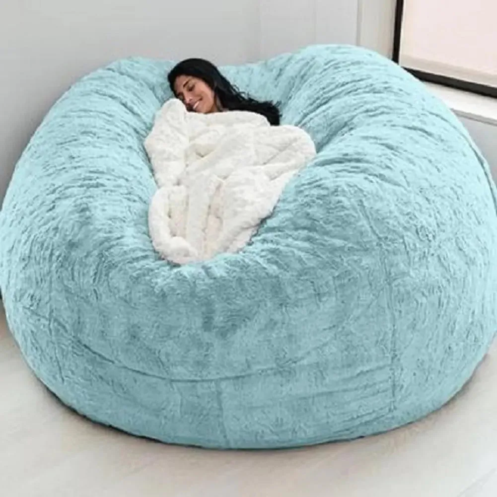 Giant Fluffy Fur Bean Bag - Ultimate Comfort and Style