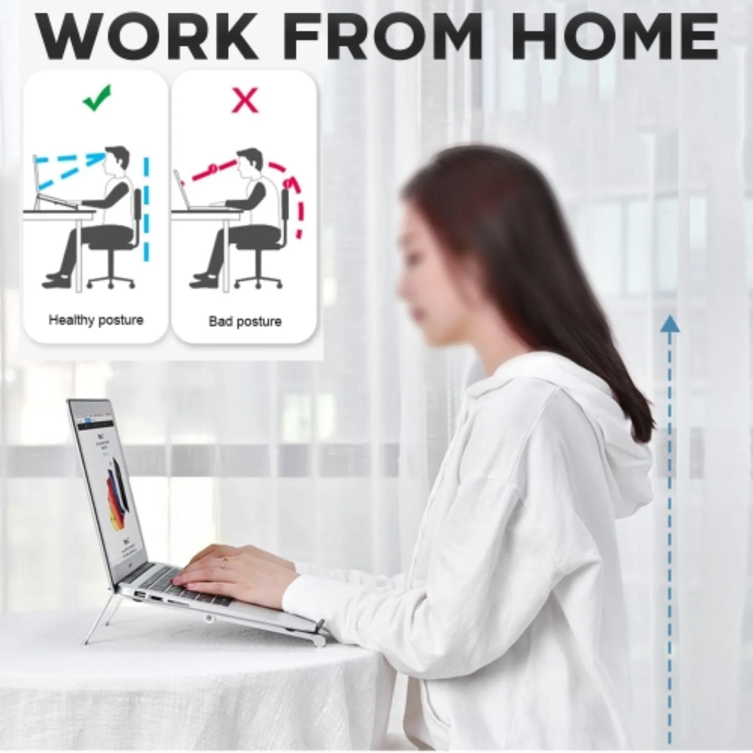 iHip 3 in 1 Laptop, Tablet and Smartphones Stand