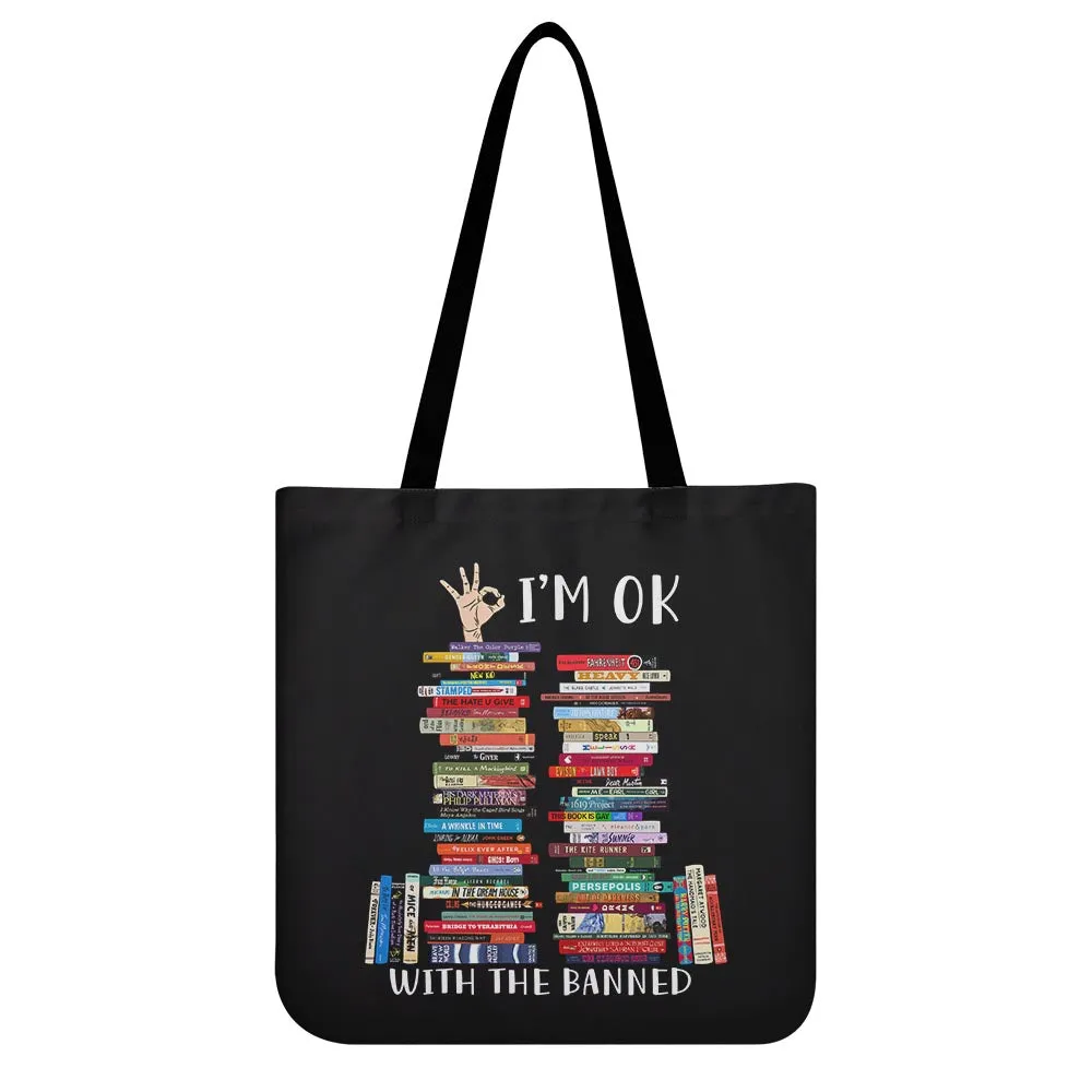 I'm OK With The Banned Book Lovers Gift TBF76