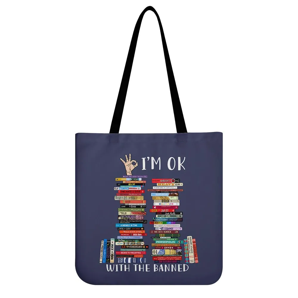 I'm OK With The Banned Book Lovers Gift TBF76