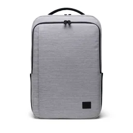 Kaslo Backpack Tech - Light Grey Crosshatch