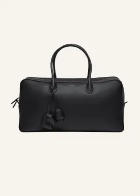 Large Brigitte bag in black leather