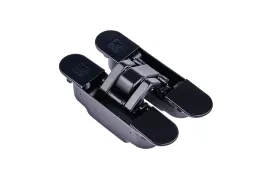 LPD Ironmongery Eclipse Concealed Hinge (Pack of 2, Matt Black)