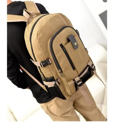 Men's Canvas Backpack