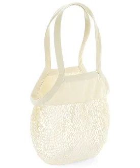 Natural - Organic cotton mesh grocery bag