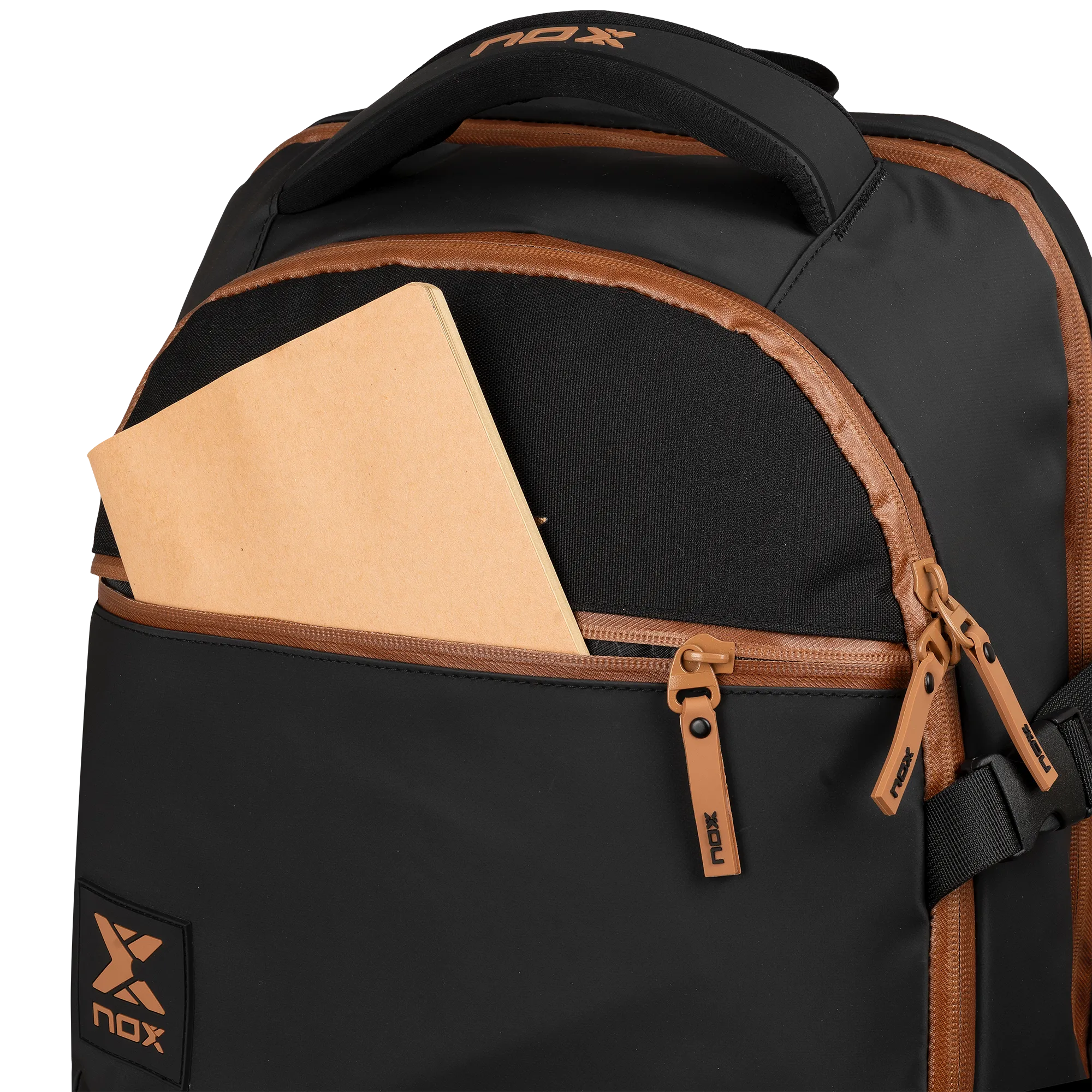 Nox Luxury Open Series Backpack Black Brown