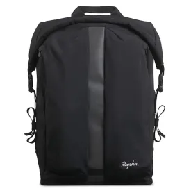 RAPHA Roll Top Backpack 30L - Black/Black