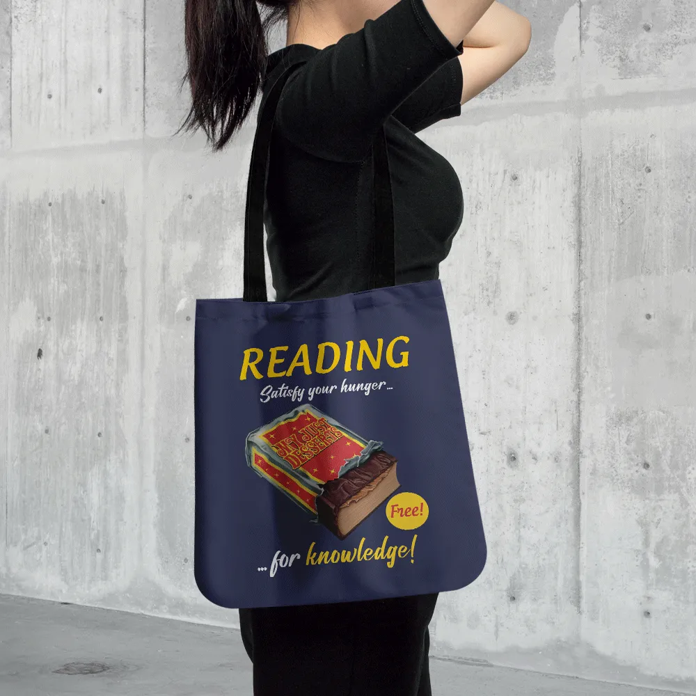 Reading Satisfy Your Hunger For Knowledge Book Lovers Gift TBF380