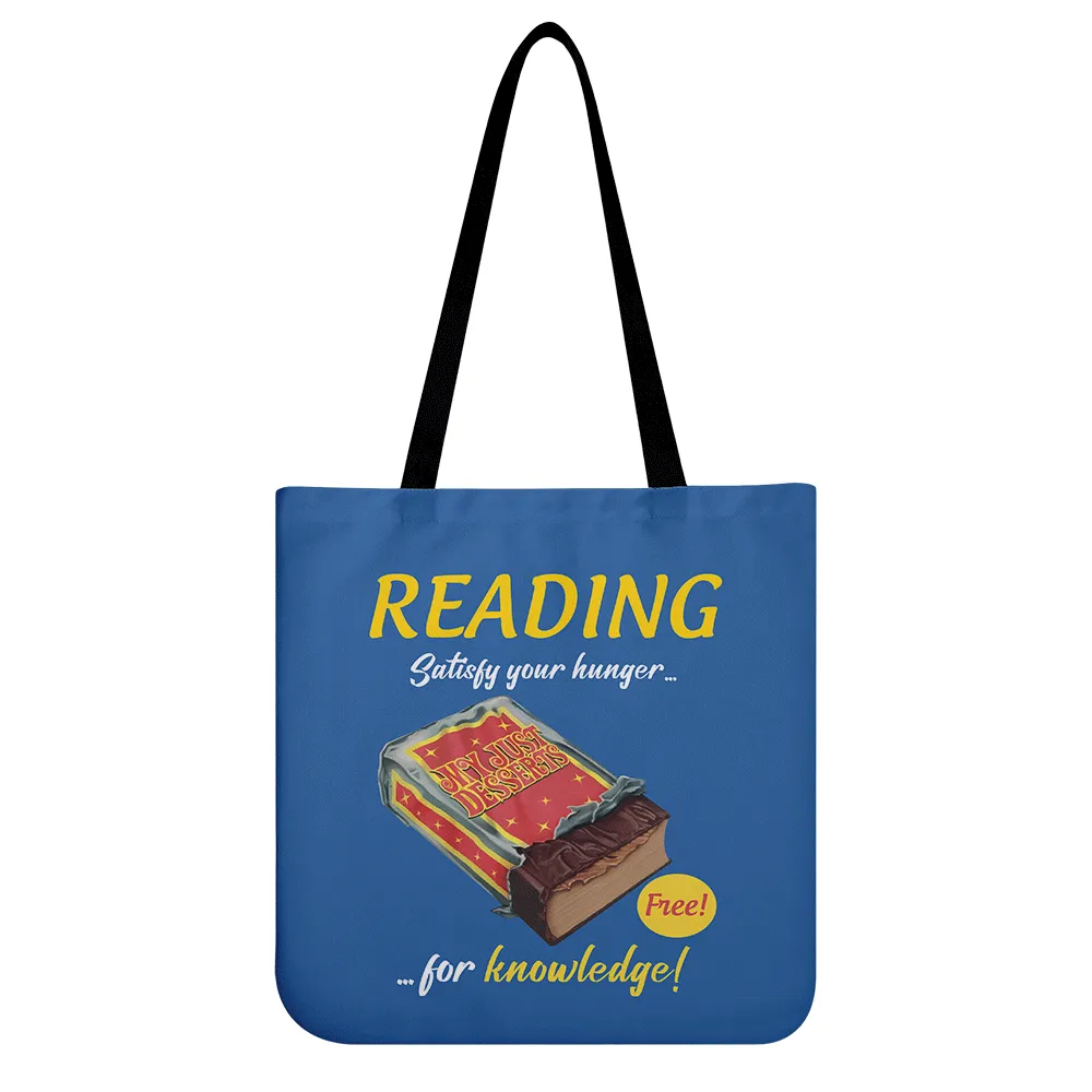 Reading Satisfy Your Hunger For Knowledge Book Lovers Gift TBF380