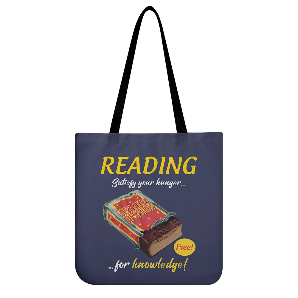 Reading Satisfy Your Hunger For Knowledge Book Lovers Gift TBF380