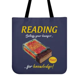 Reading Satisfy Your Hunger For Knowledge Book Lovers Gift TBF380