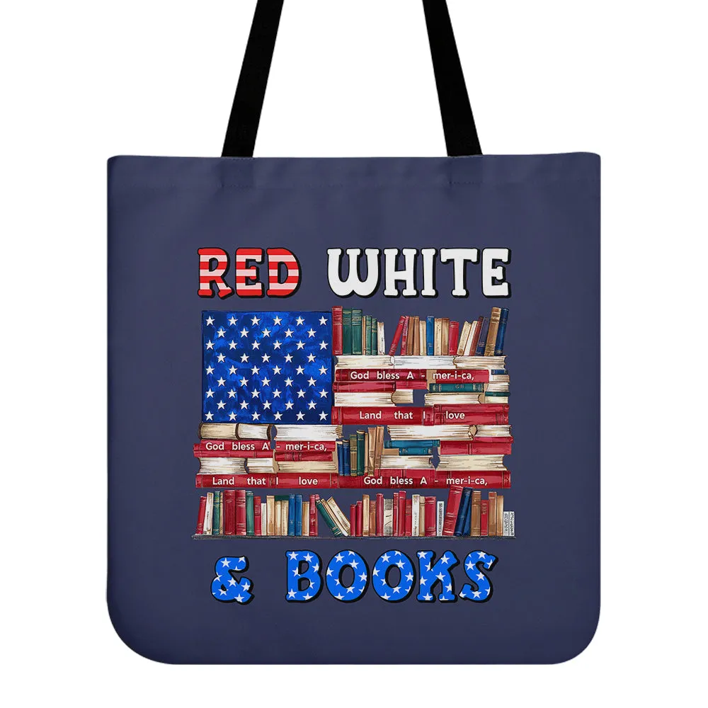 Red, White & Books Book Lovers Gift TBF536