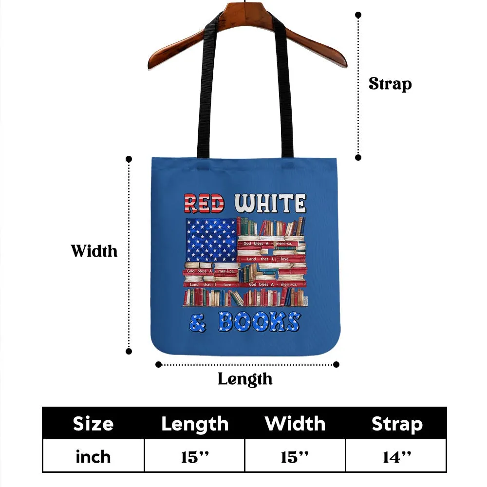 Red, White & Books Book Lovers Gift TBF536