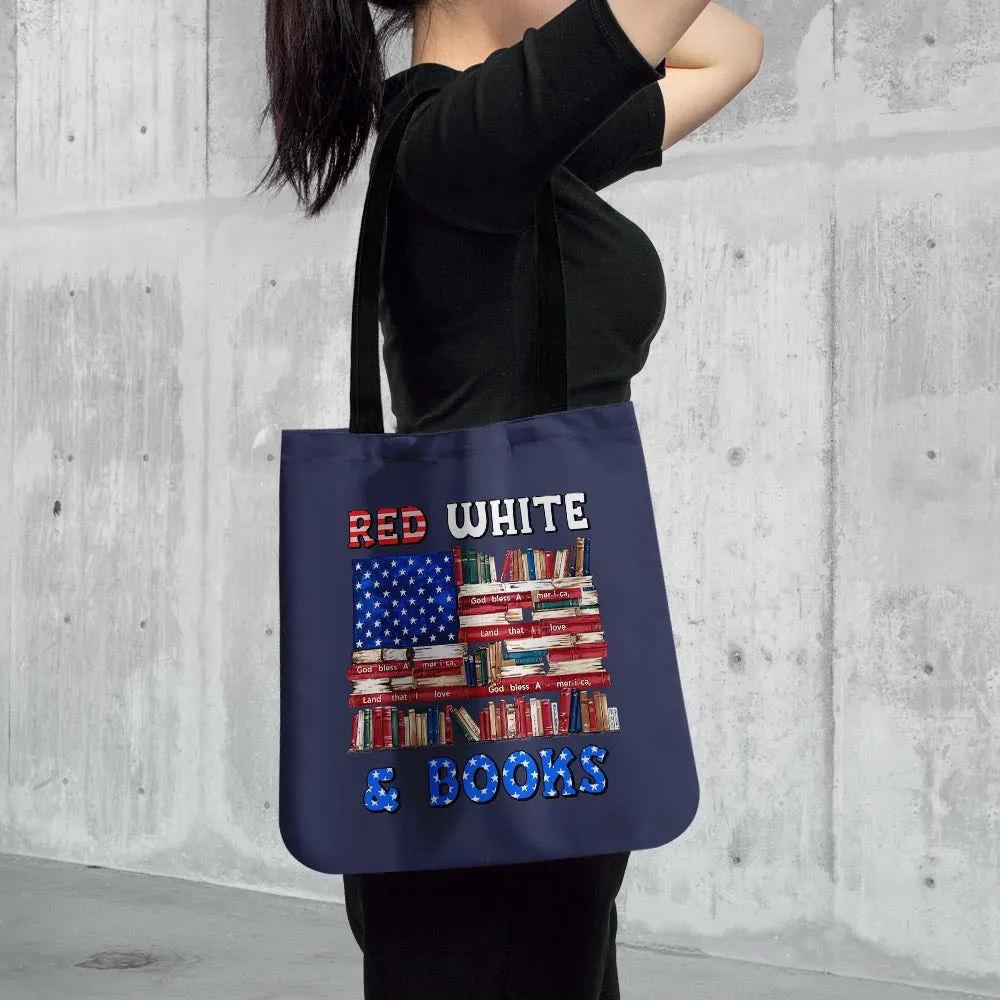 Red, White & Books Book Lovers Gift TBF536