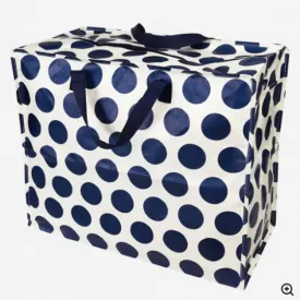 Rex London Navy On Cream Spotlight Jumbo Storage Bag