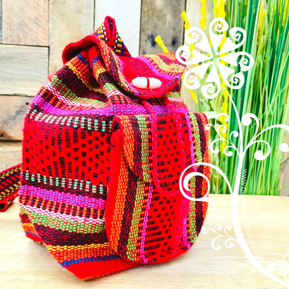 Small Boho Backpack  - Mochila Escolar