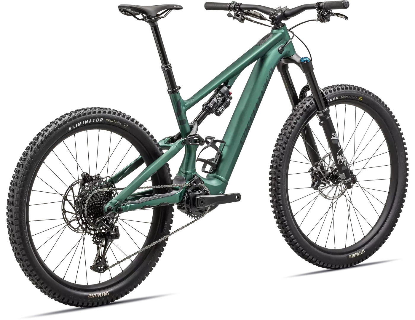 Specialized Turbo Levo SL Comp Alloy Complete MTB Ebike - SATIN PINE GREEN / FOREST GREEN