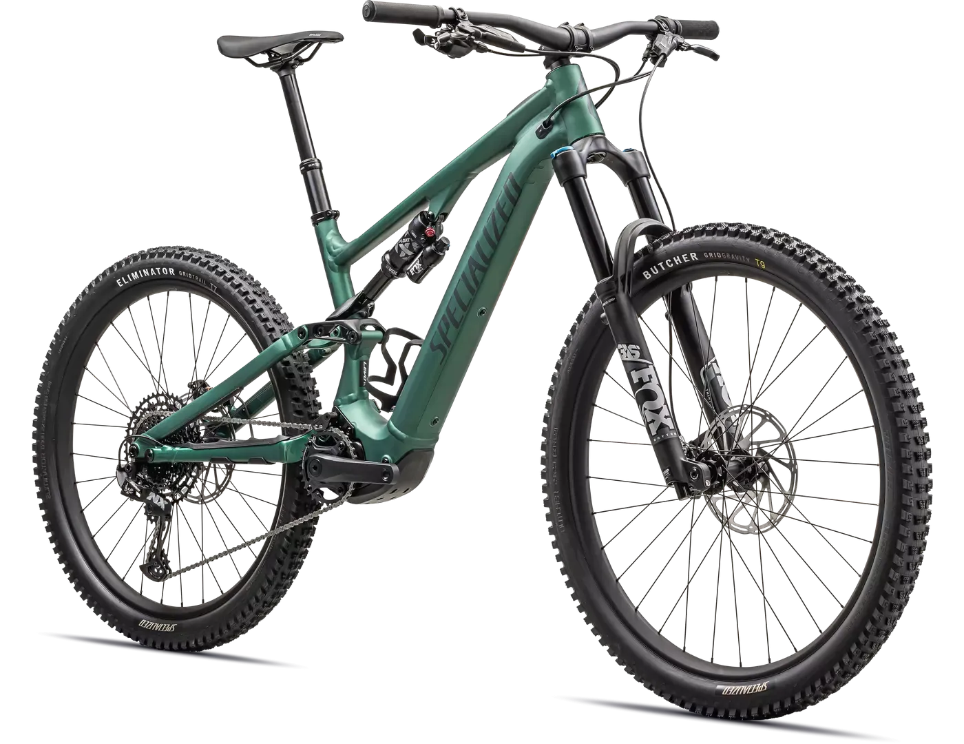 Specialized Turbo Levo SL Comp Alloy Complete MTB Ebike - SATIN PINE GREEN / FOREST GREEN