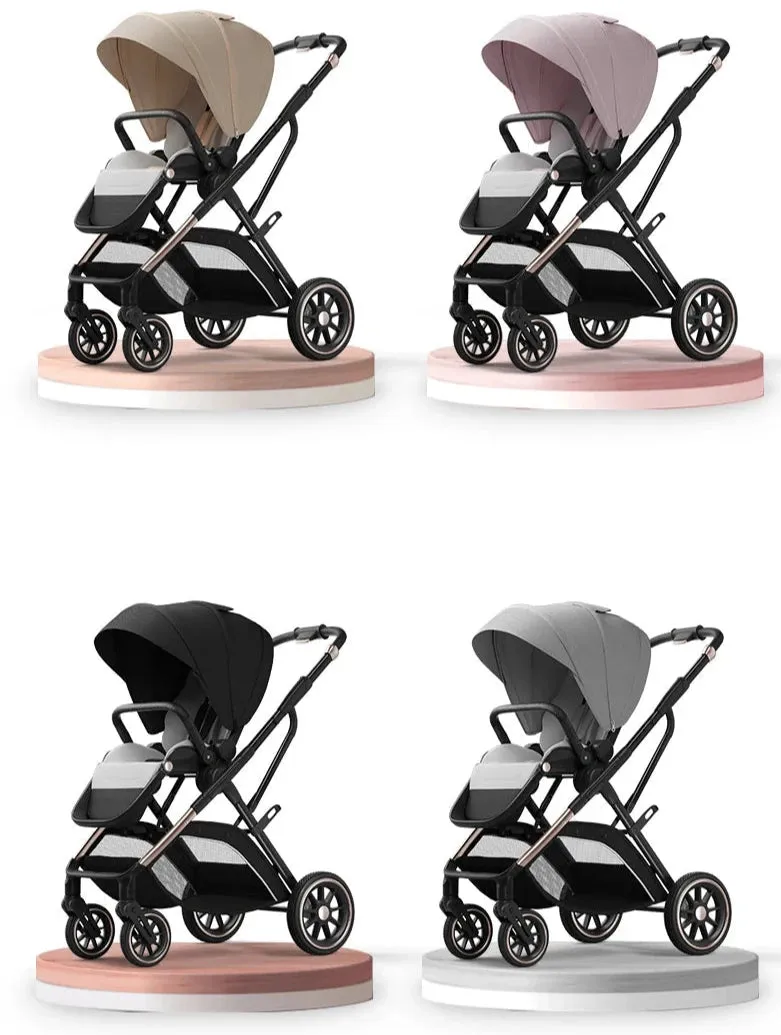 Supreme 2-in-1 Lightweight Stroller - Compact Fold Design