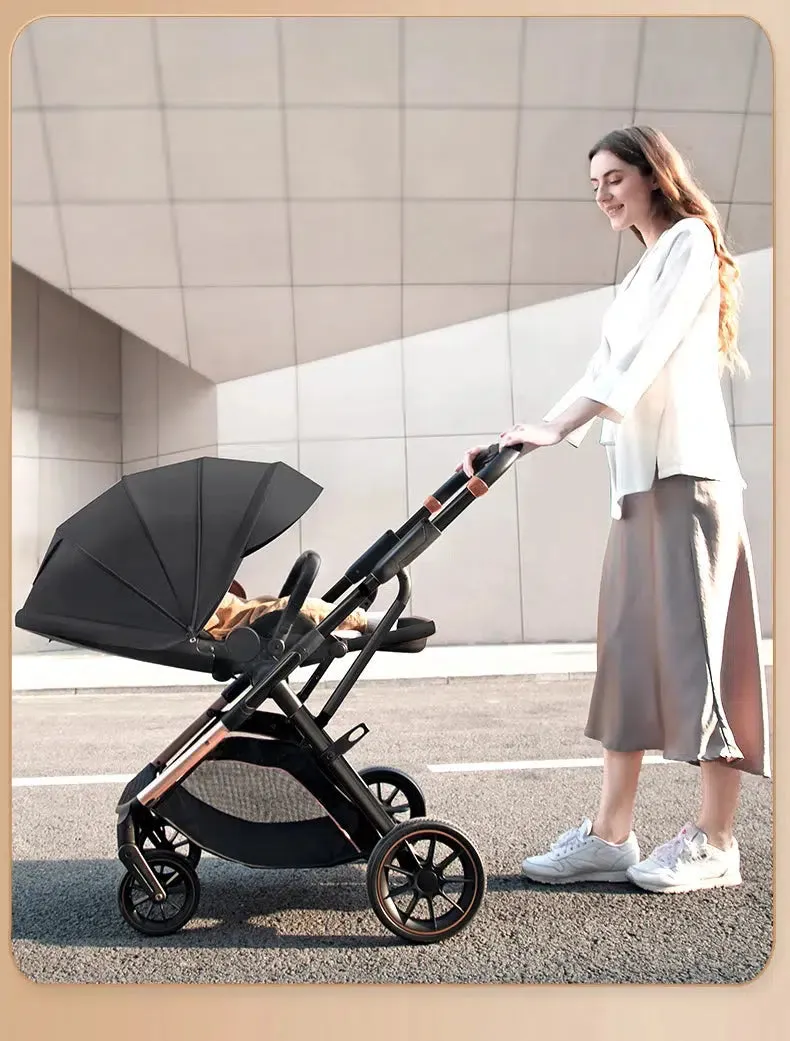 Supreme 2-in-1 Lightweight Stroller - Compact Fold Design