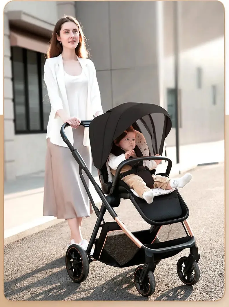 Supreme 2-in-1 Lightweight Stroller - Compact Fold Design