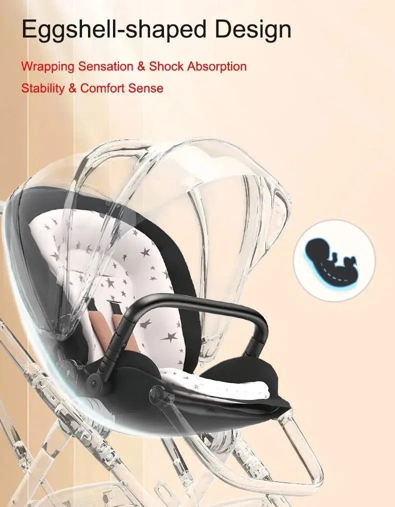 Supreme 2-in-1 Lightweight Stroller - Compact Fold Design