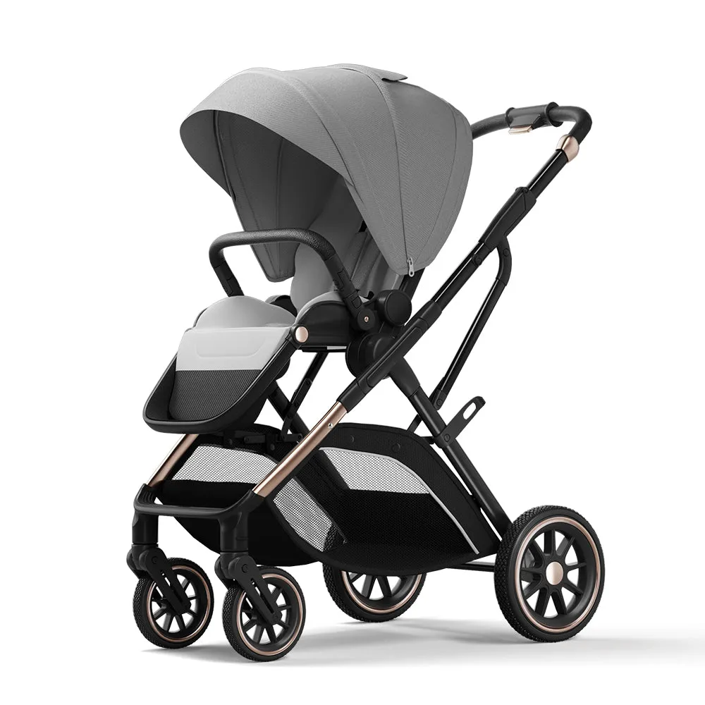 Supreme 2-in-1 Lightweight Stroller - Compact Fold Design