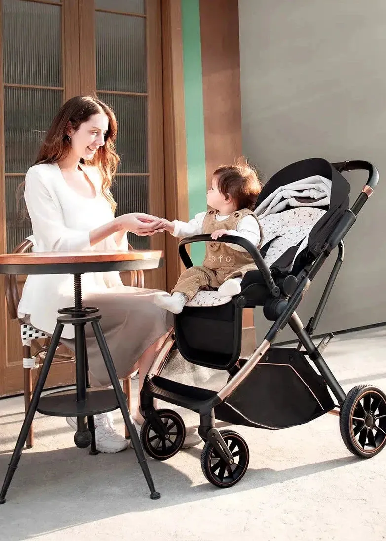 Supreme 2-in-1 Lightweight Stroller - Compact Fold Design