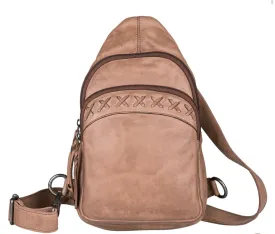 Taylor Leather Sling Backpack