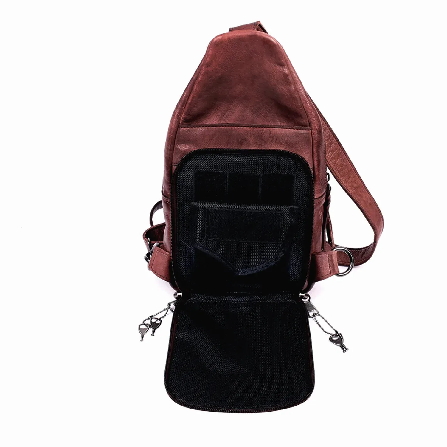 Taylor Leather Sling Backpack