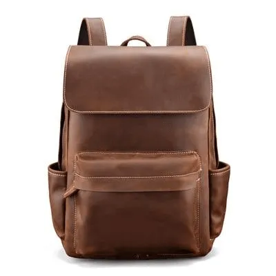 The Helka Backpack | Genuine Vintage Leather Backpack