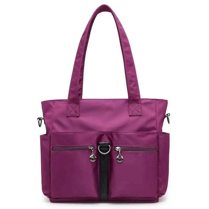 Women's large capacity functional practical shoulder bag